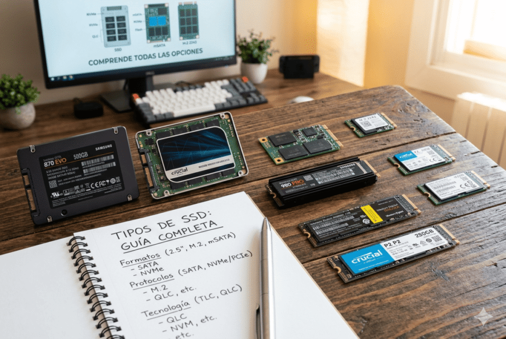 Tipos de SSD