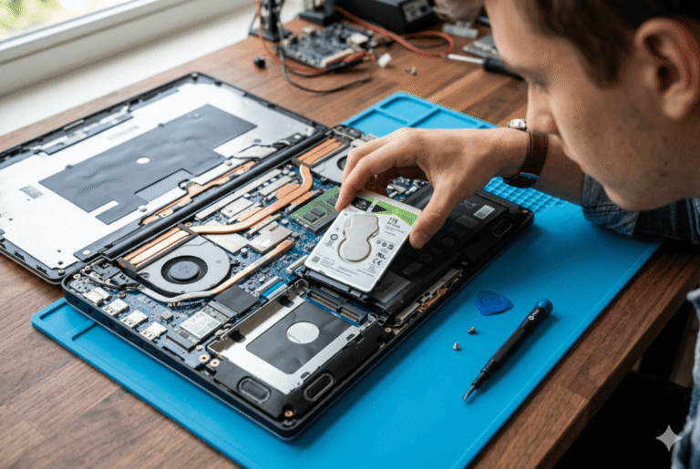 Cómo instalar un Disco Duro (HDD) en una Laptop