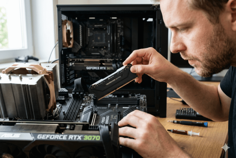 Cómo instalar una memoria RAM